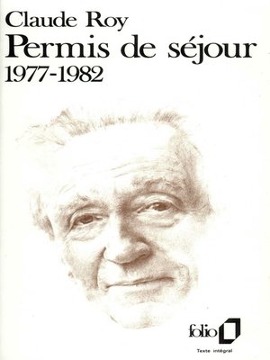 cover image of Permis de séjour (1977-1982)
